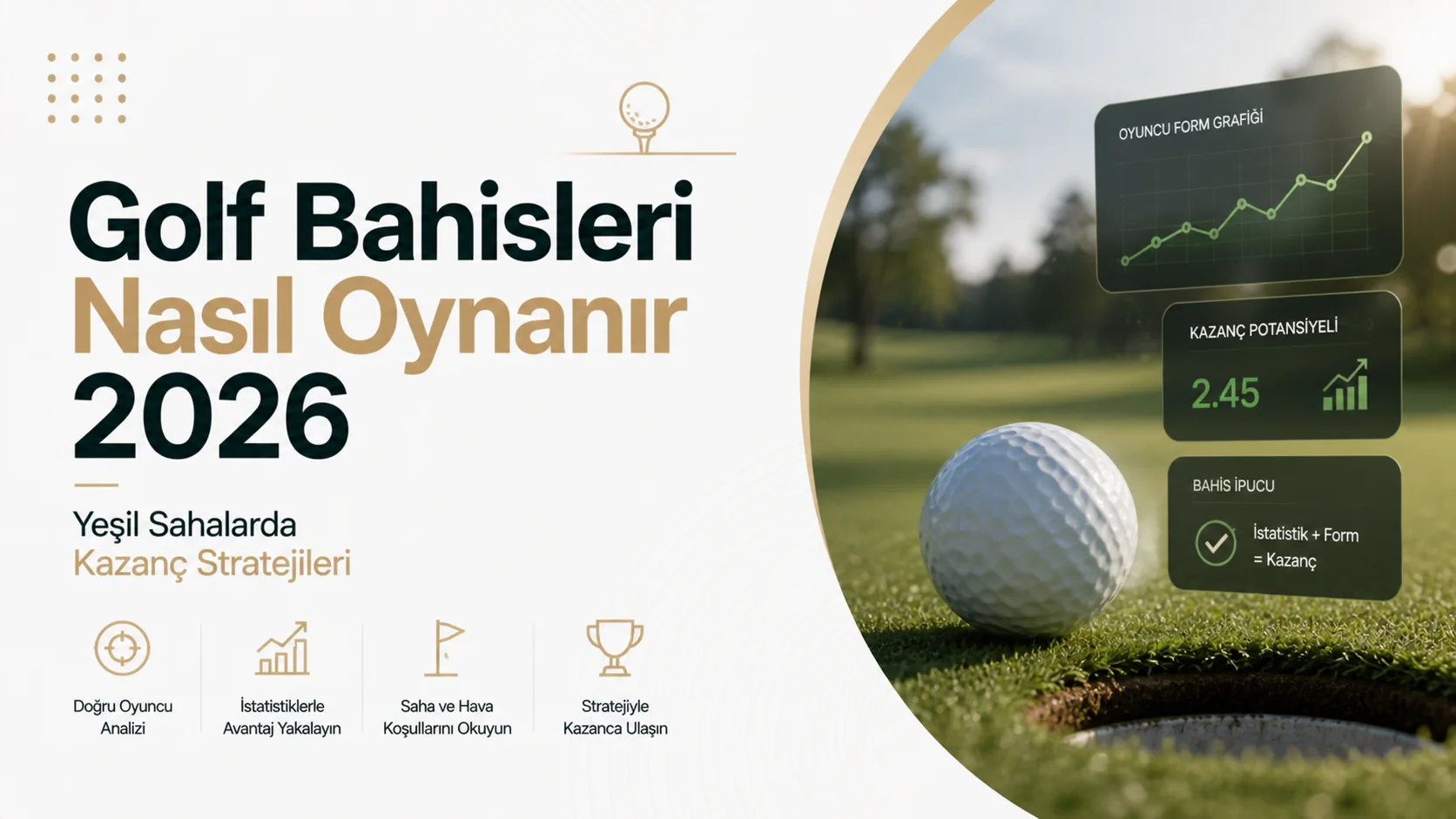 Golf Bahisleri Nasıl Oynanır 2026 Yeşil Sahalarda Kazanç Stratejileri